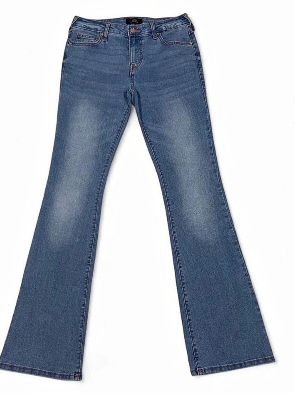 True Religion Becca Mid Rise Bootcut Blue Jeans Women’s Size 28 L32 Boho Y2K